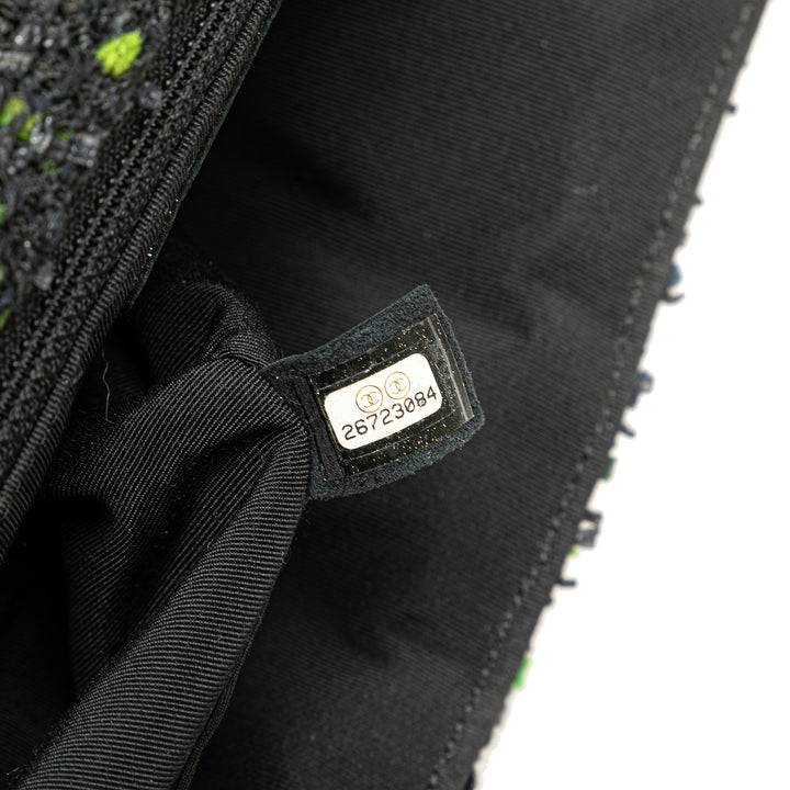 CC Tweed Flap Black - Gaby Paris