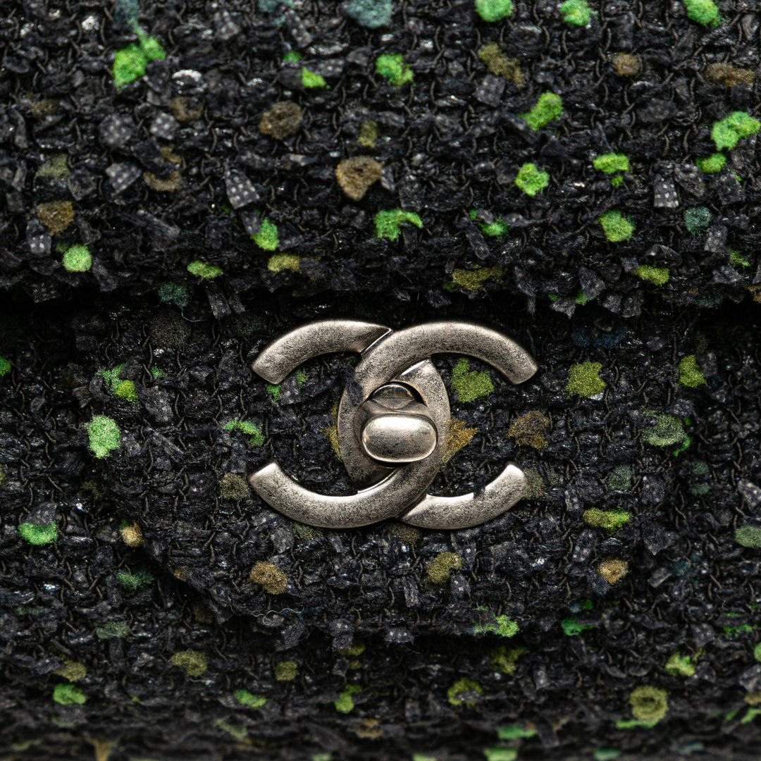 CC Tweed Flap Black - Gaby Paris