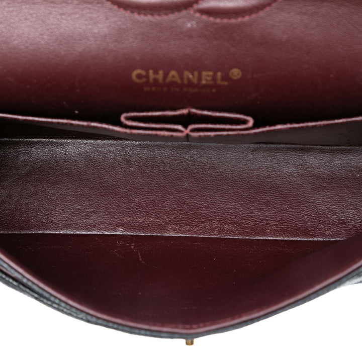 Chanel Medium Classic Caviar Double rabat