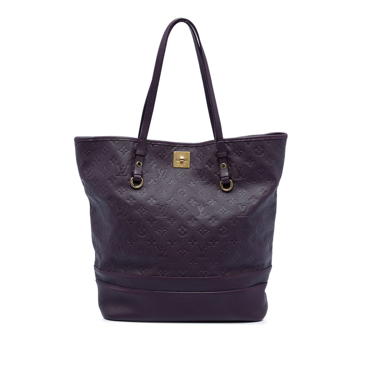 Louis Vuitton Citadine PM Monogram Empreinte Violet – vue principale – GABY PARIS
