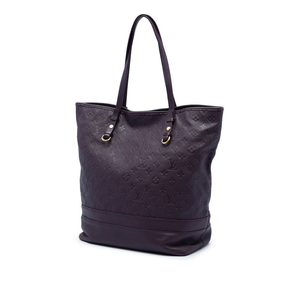 Louis Vuitton Citadine PM Monogram Empreinte Violet – vue 2 – GABY PARIS
