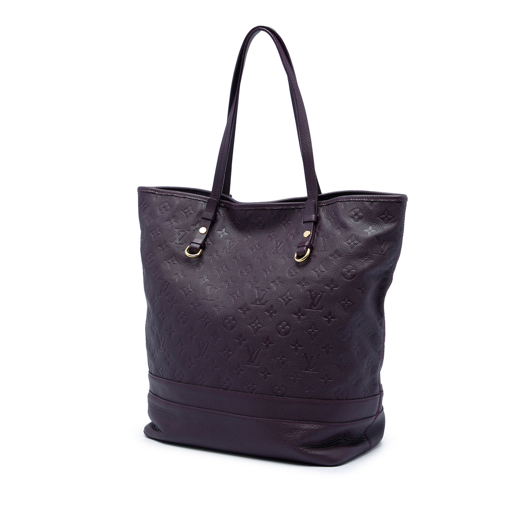 Louis Vuitton Citadine PM Monogram Empreinte Violet – vue 2 – GABY PARIS