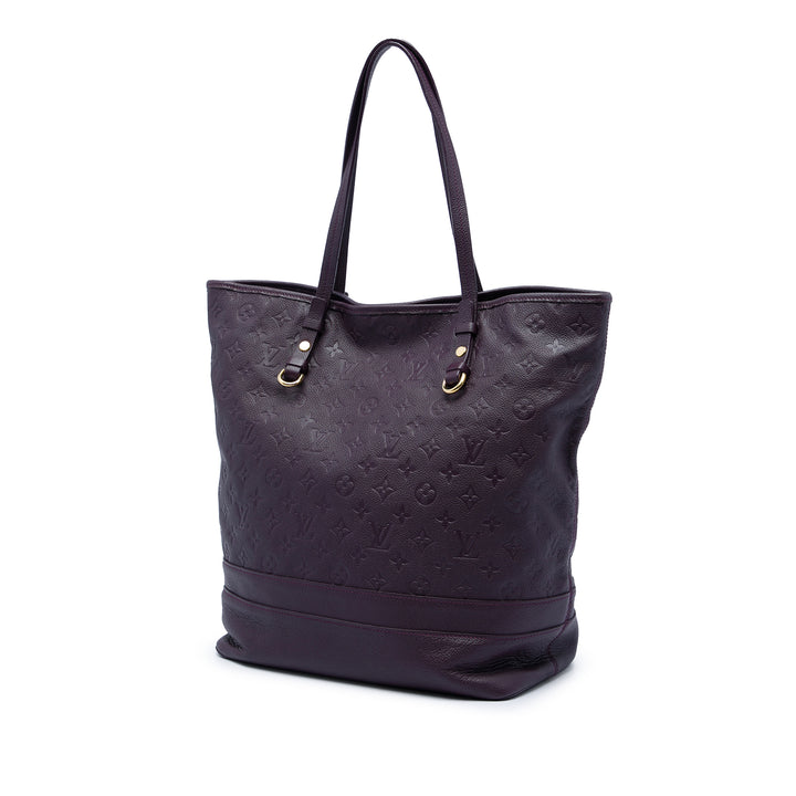 Louis Vuitton Citadine PM Monogram Empreinte Violet – vue 2 – GABY PARIS