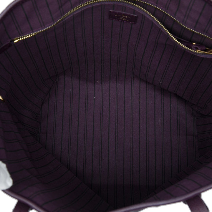 Louis Vuitton Citadine PM Monogram Empreinte Violet – vue 3 – GABY PARIS