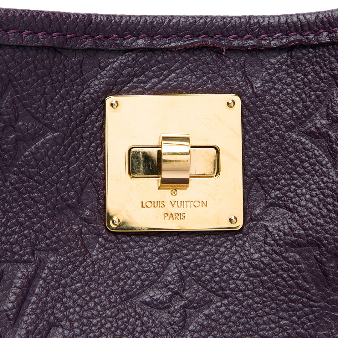 Louis Vuitton Citadine PM Monogram Empreinte Violet – vue 4 – GABY PARIS