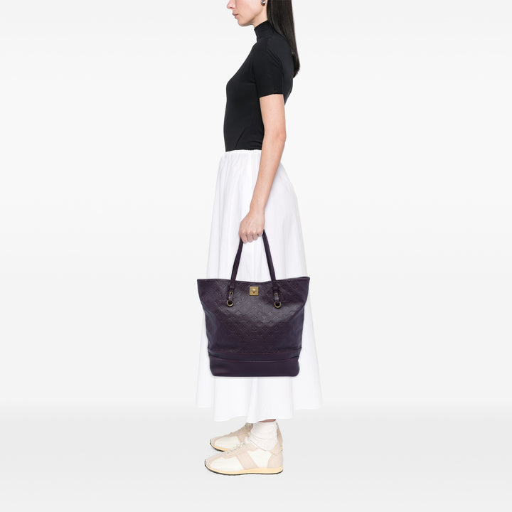 Louis Vuitton Citadine PM Monogram Empreinte Violet – vue 5 – GABY PARIS