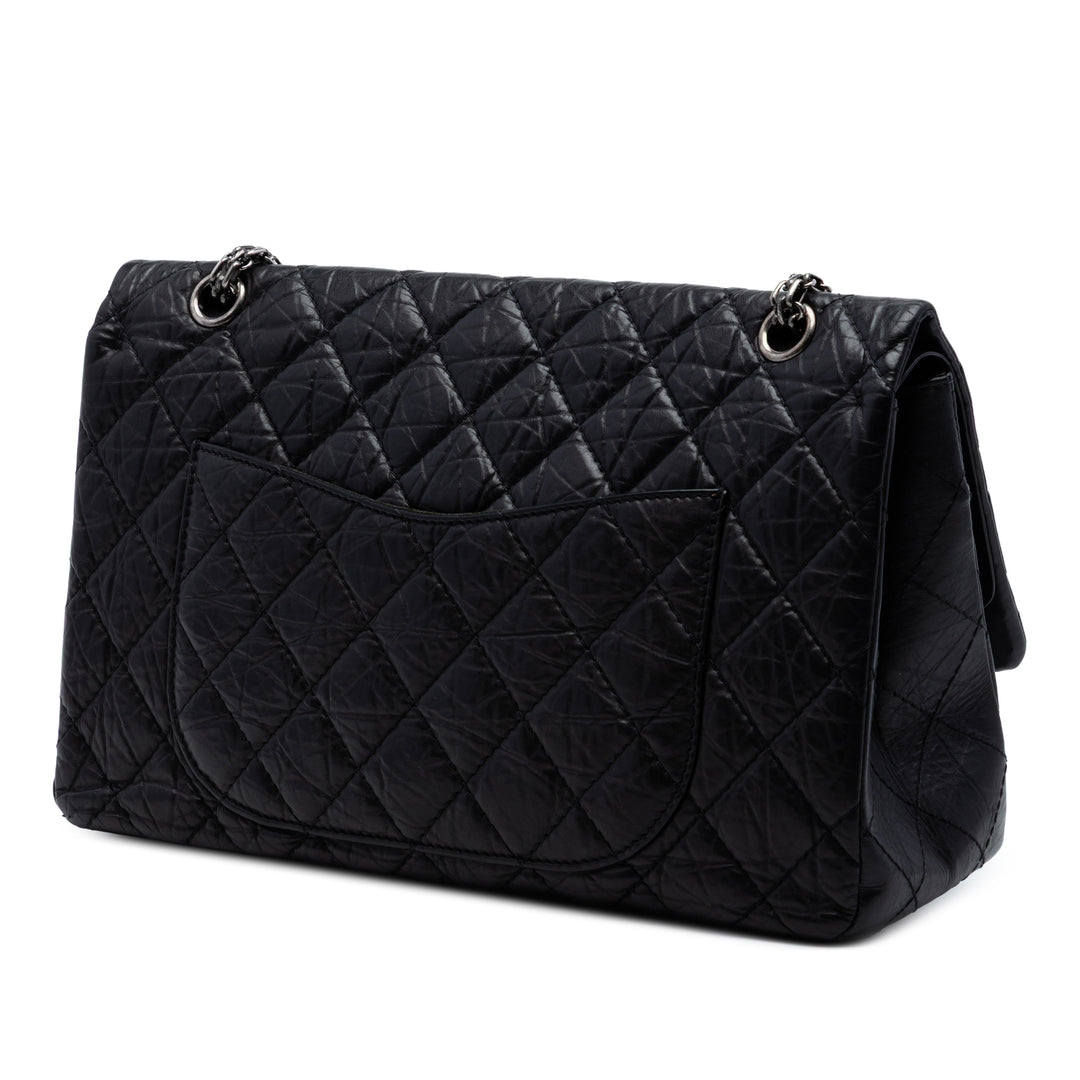 Chanel Matelassé vieilli Cuir de veau Reissue 2.55 Double rabat 227
