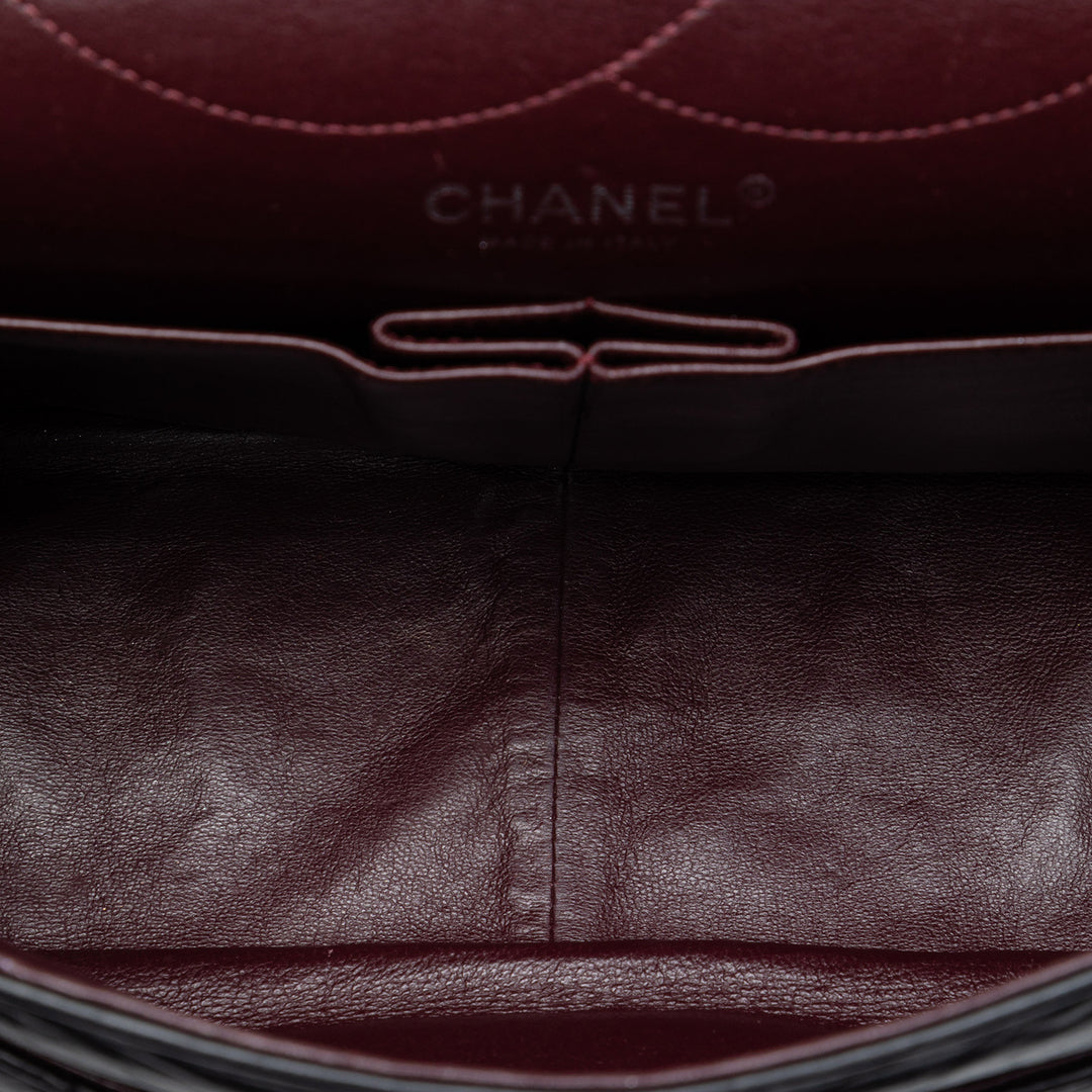 Chanel Matelassé vieilli Cuir de veau Reissue 2.55 Double rabat 227