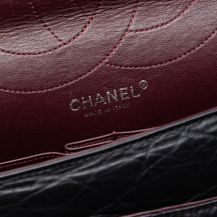 Chanel Matelassé vieilli Cuir de veau Reissue 2.55 Double rabat 227