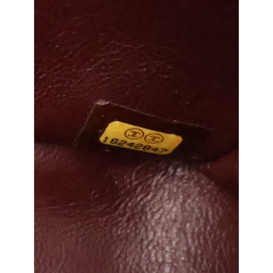 Chanel Sac porté épaule Classic Double rabat Maxi Cuir caviar Noir – vue 9 – GABY PARIS