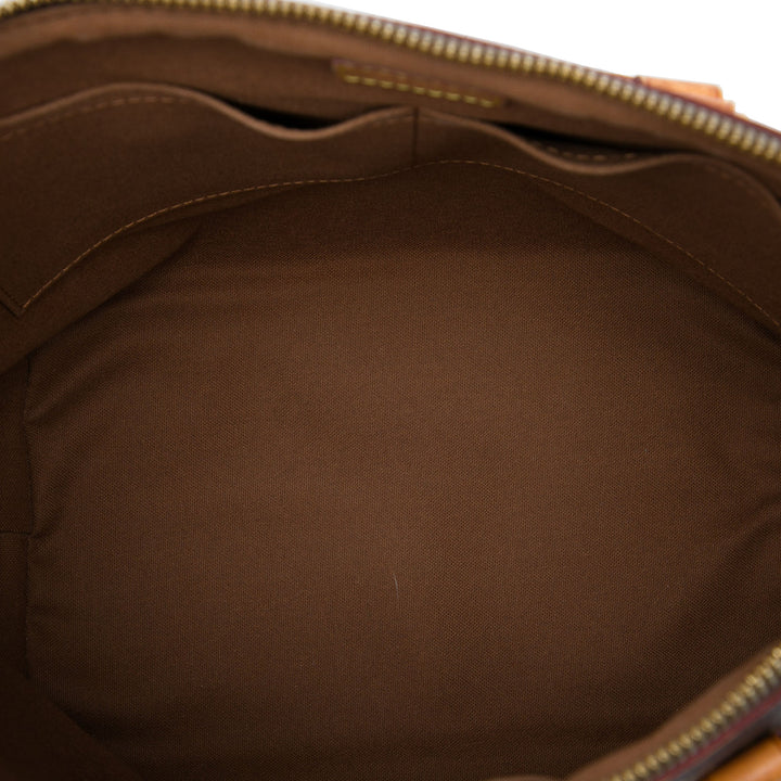 Louis Vuitton Sac à main Palermo Monogram PM Marron – vue 4 – GABY PARIS
