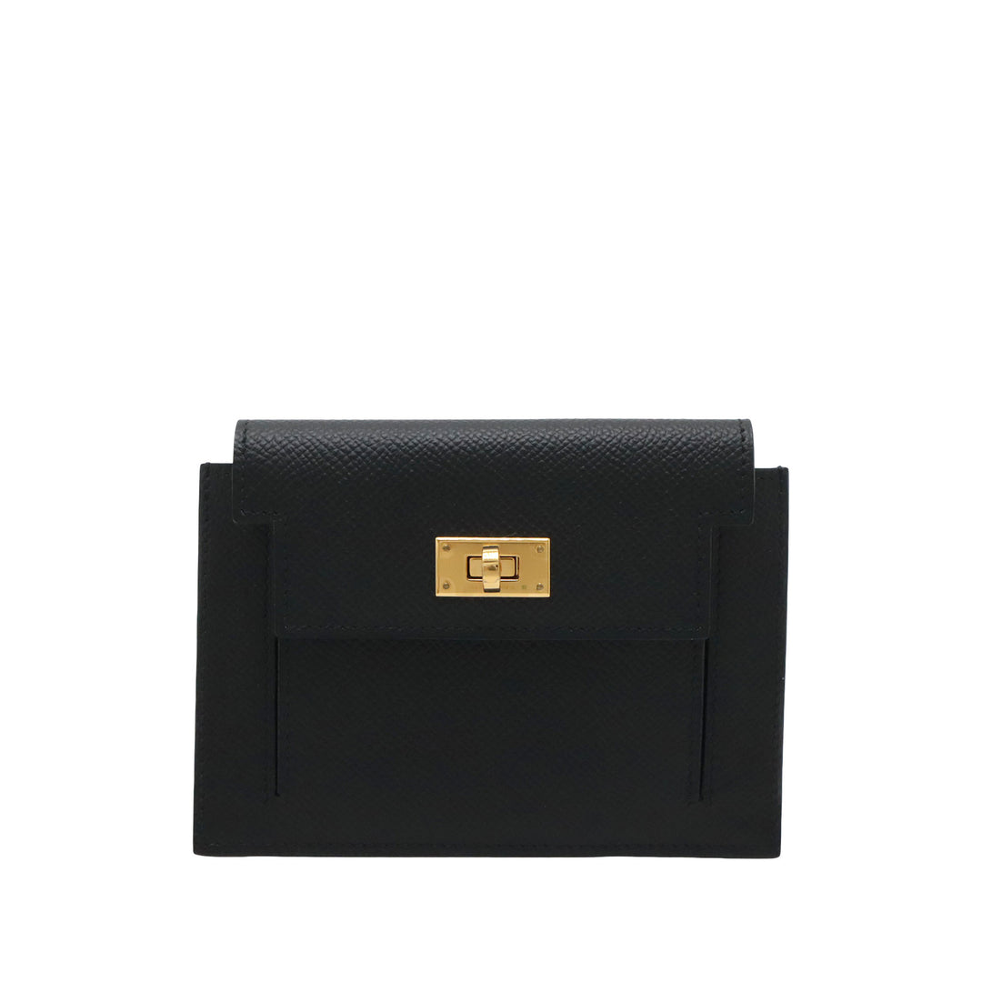 Hermès Epsom Kelly Pocket Compact Portefeuille