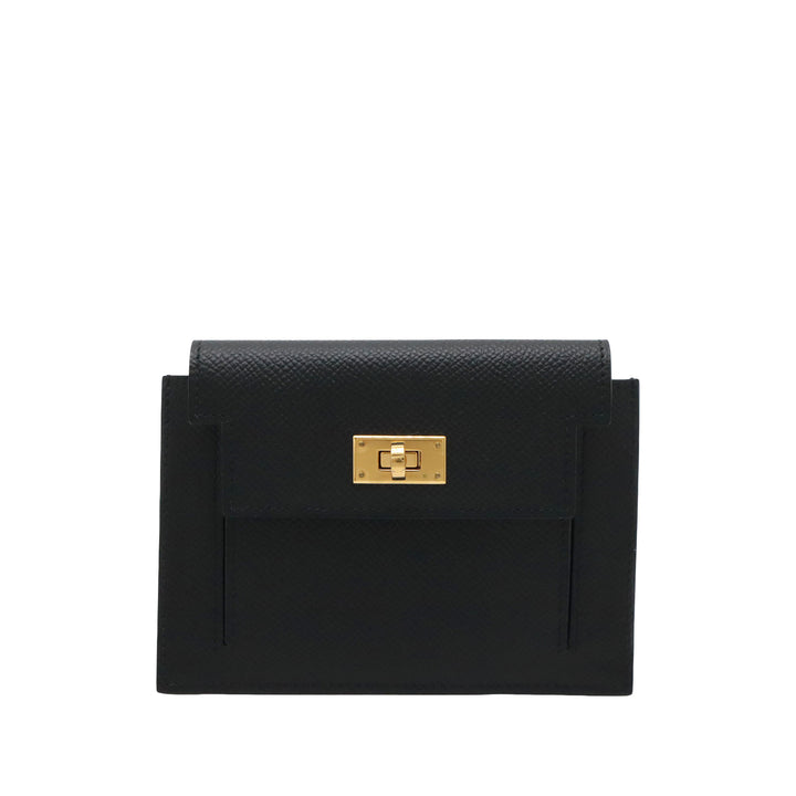 Hermès Epsom Kelly Pocket Compact Portefeuille