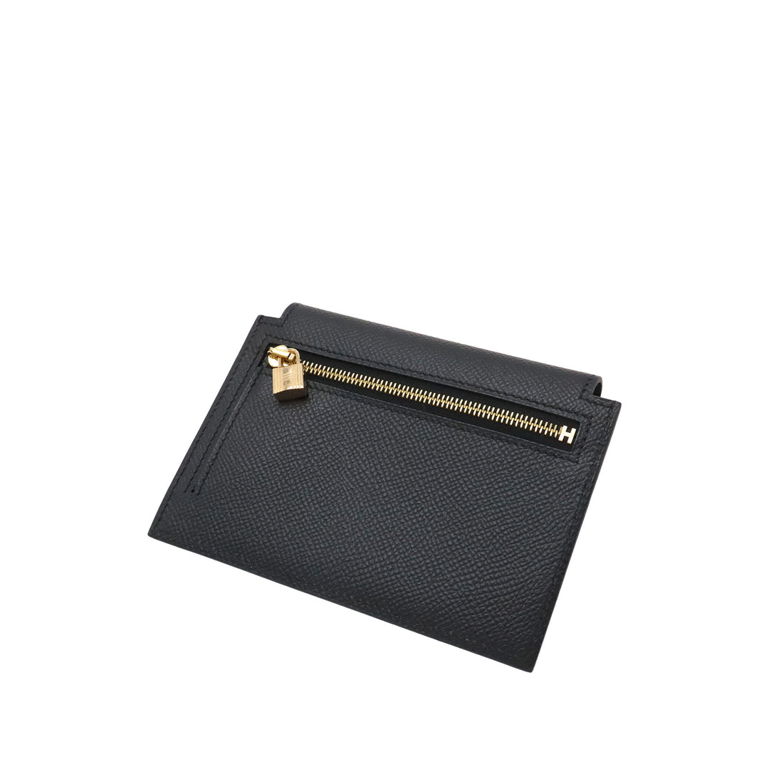 Hermès Epsom Kelly Pocket Compact Portefeuille