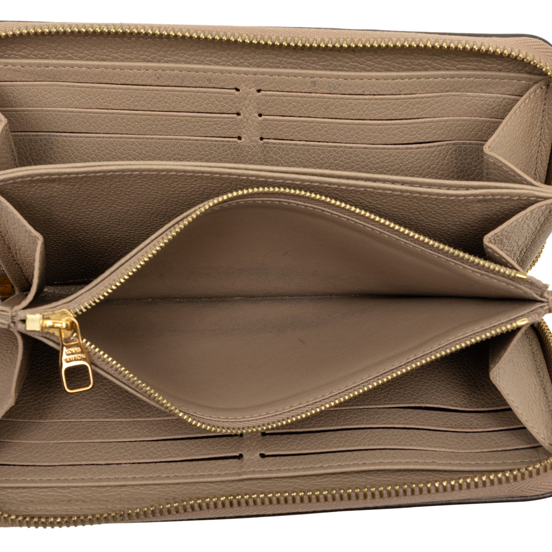 Louis Vuitton Bicolor Monogram Empreinte Giant Zippy Portefeuille