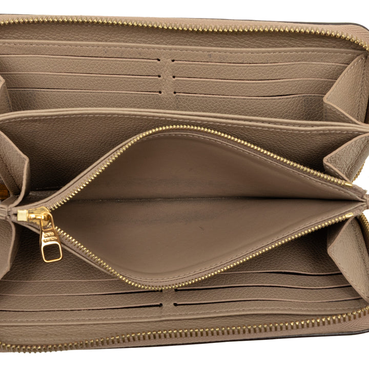 Louis Vuitton Bicolor Monogram Empreinte Giant Zippy Portefeuille