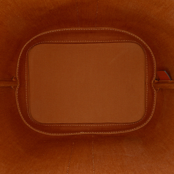 Celine Small Triomphe Coated Toile Bucket Sac