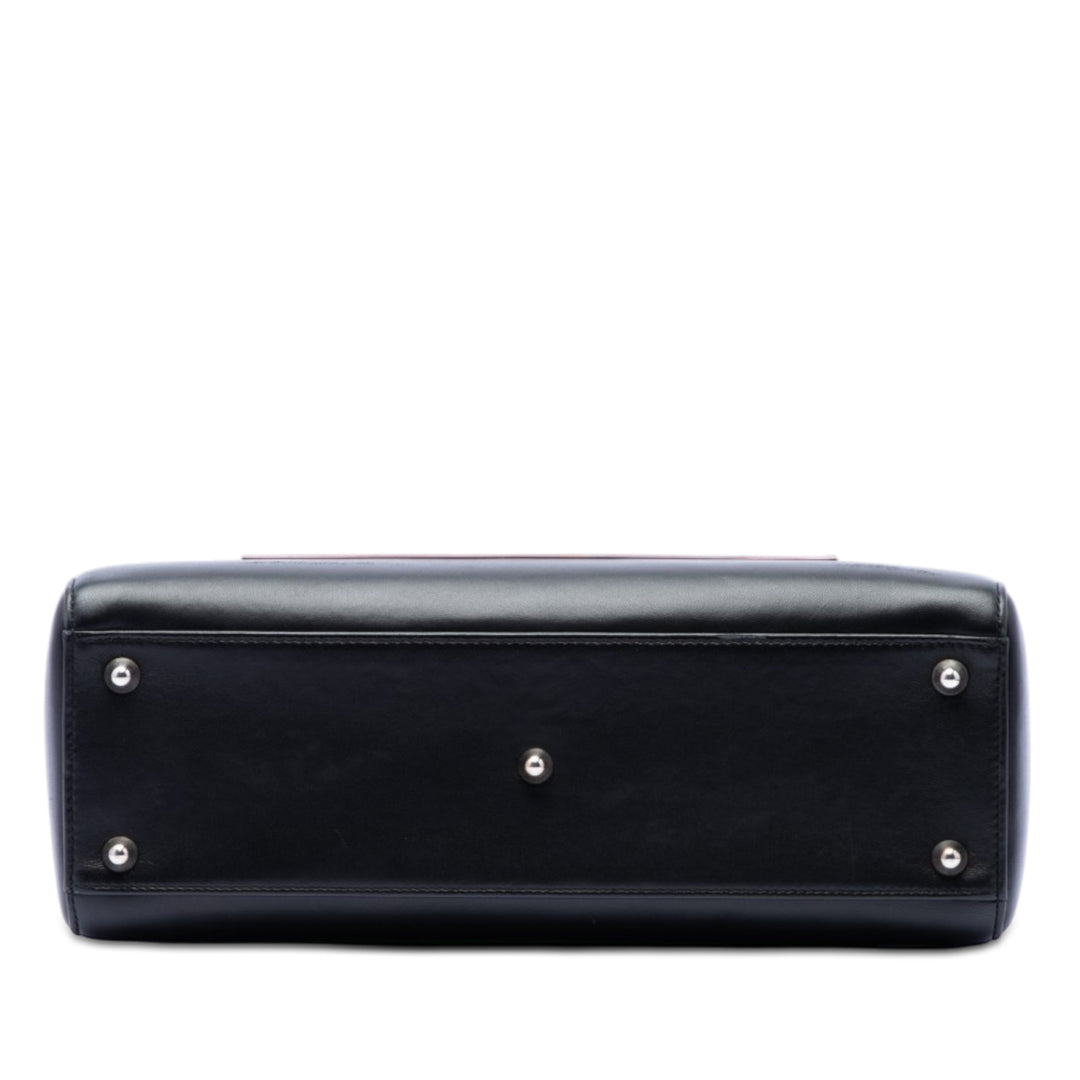 Dior Large Cuir de veau Pocket Cabas Lady Dior