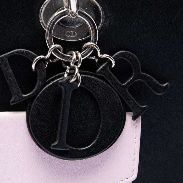 Dior Large Cuir de veau Pocket Cabas Lady Dior