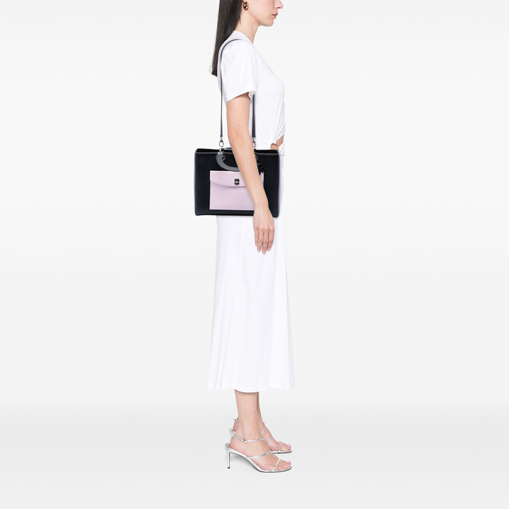 Dior Large Cuir de veau Pocket Cabas Lady Dior