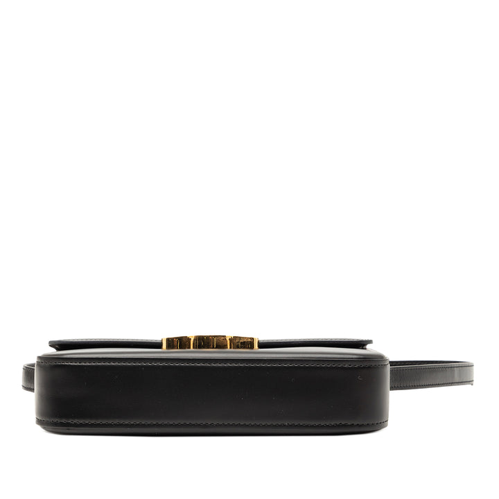 Celine brillant Cuir de veau Triomphe Claude Sac bandoulière