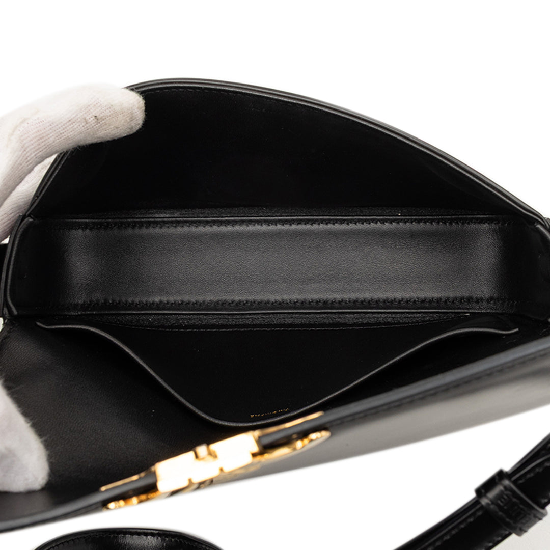 Celine brillant Cuir de veau Triomphe Claude Sac bandoulière