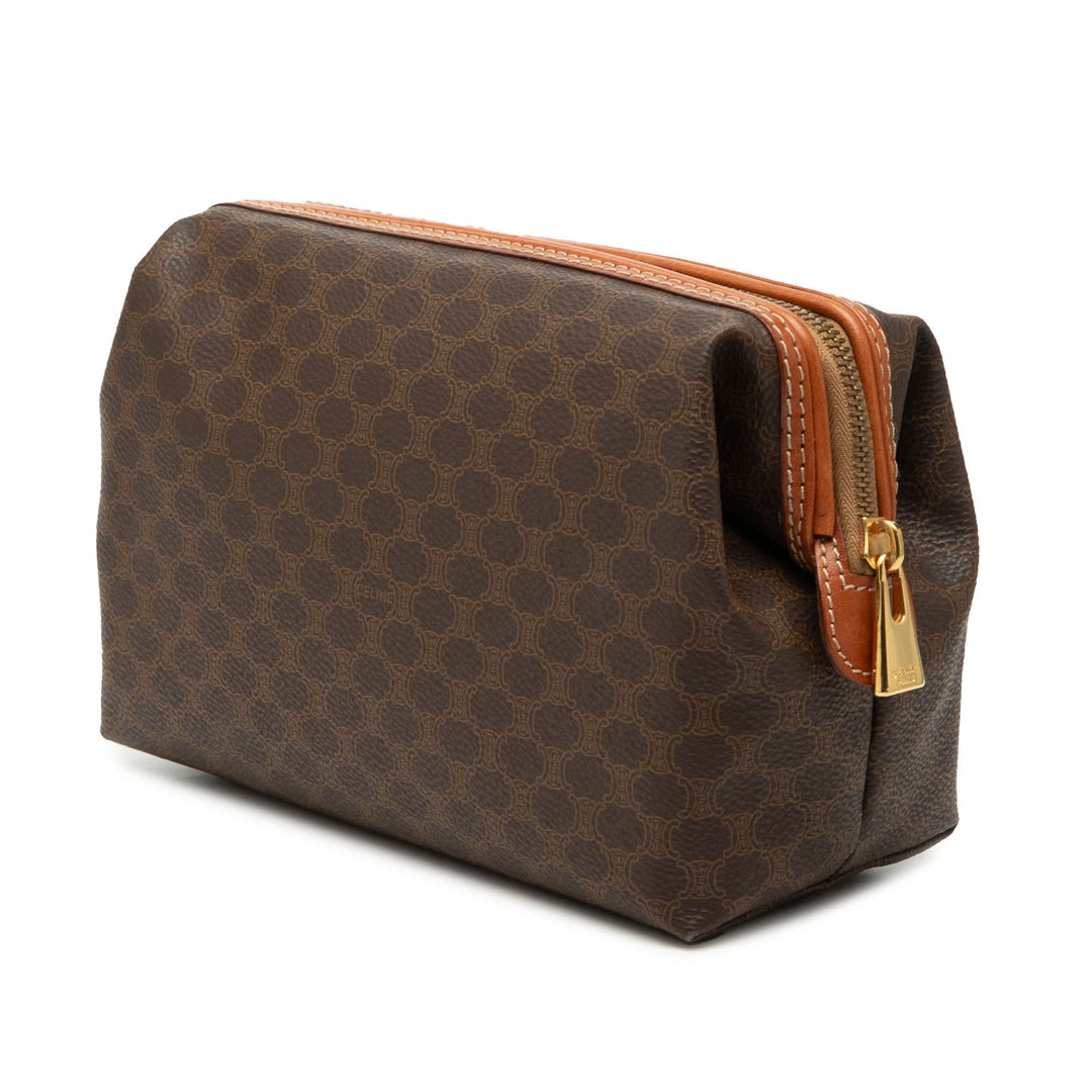 Celine Macadam Coated Toile Pochette