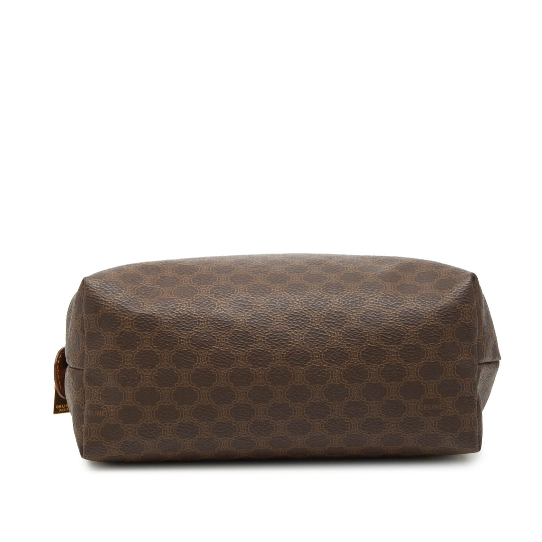 Celine Macadam Coated Toile Pochette