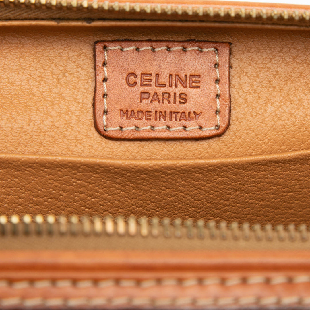 Celine Macadam Coated Toile Pochette