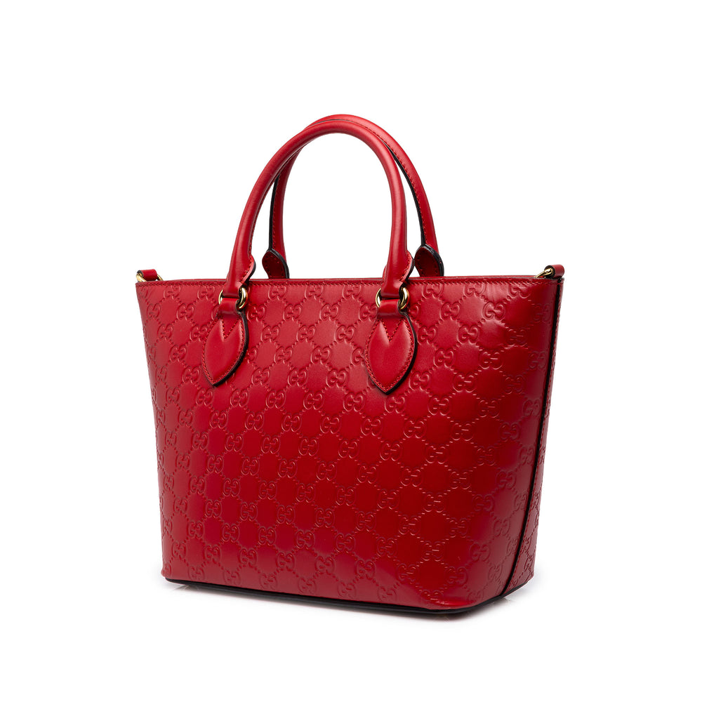 Gucci Cabas Guccissima Petit Rouge – vue 2 – GABY PARIS