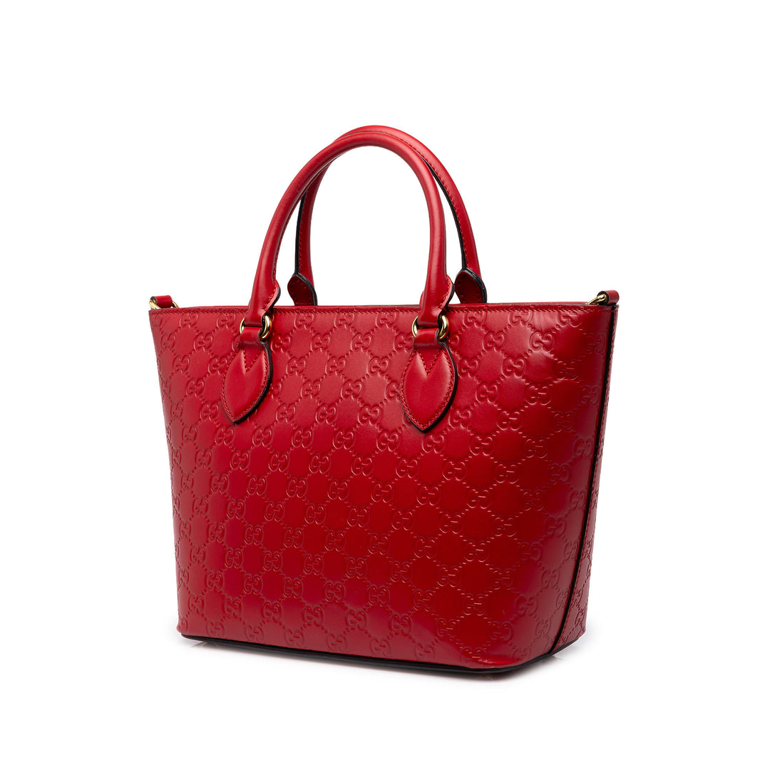 Gucci Cabas Guccissima Petit Rouge – vue 2 – GABY PARIS