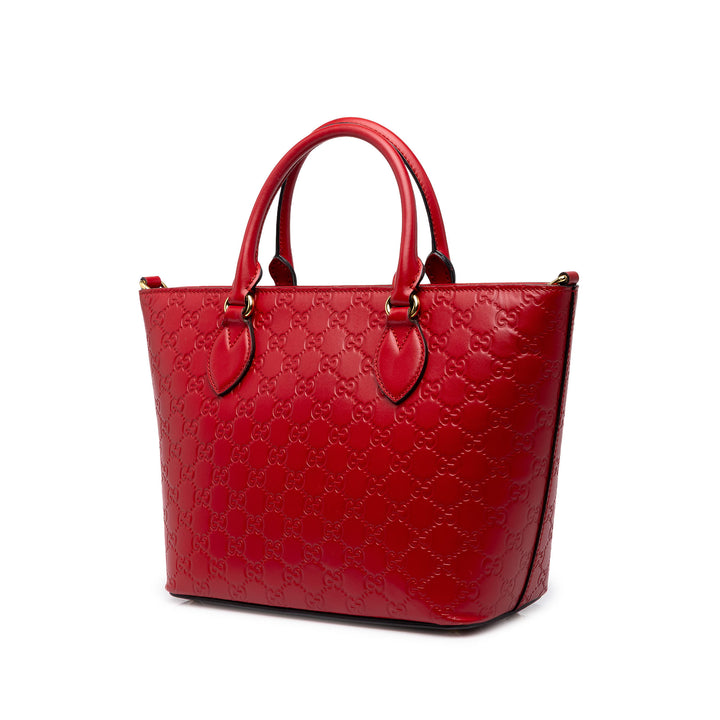 Gucci Cabas Guccissima Petit Rouge – vue 2 – GABY PARIS