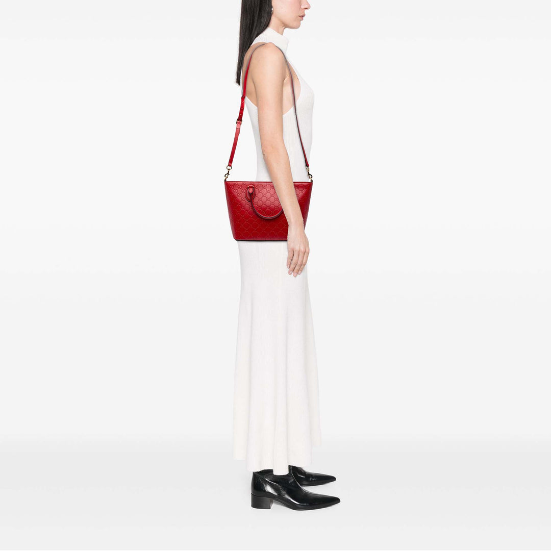Gucci Cabas Guccissima Petit Rouge – vue 6 – GABY PARIS