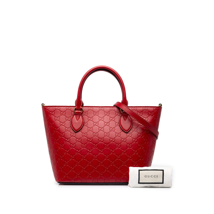 Gucci Cabas Guccissima Petit Rouge – vue 7 – GABY PARIS