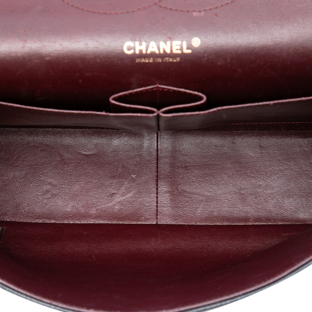 Chanel Sac porté épaule Classic Double rabat Jumbo Cuir caviar Noir – vue 4 – GABY PARIS