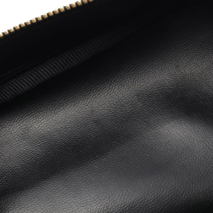 CC Lambskin Vanity Case Black - Gaby Paris