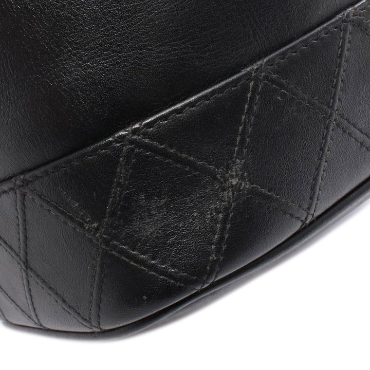 CC Lambskin Vanity Case Black - Gaby Paris