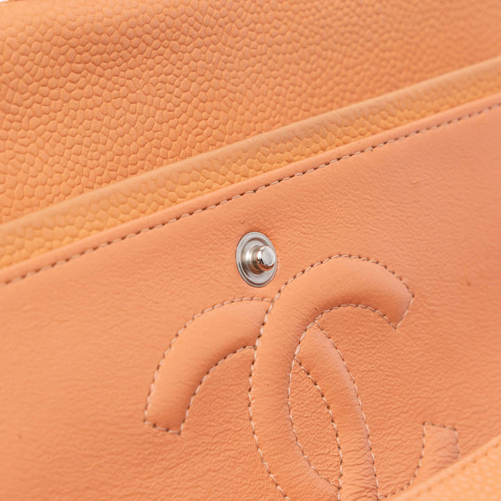 Chanel Medium Classic Caviar Double rabat