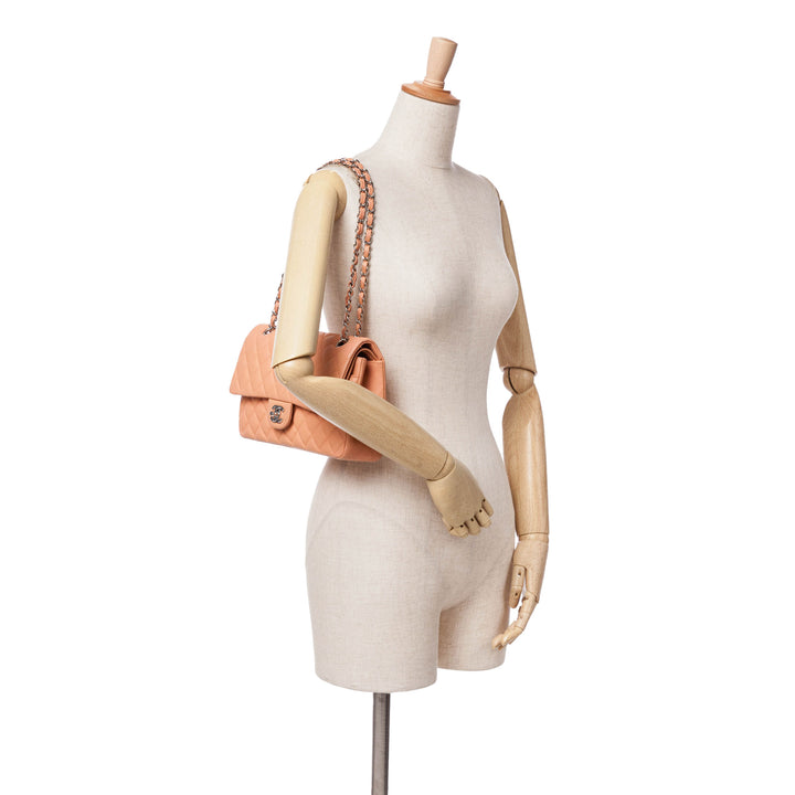 Chanel Medium Classic Caviar Double rabat