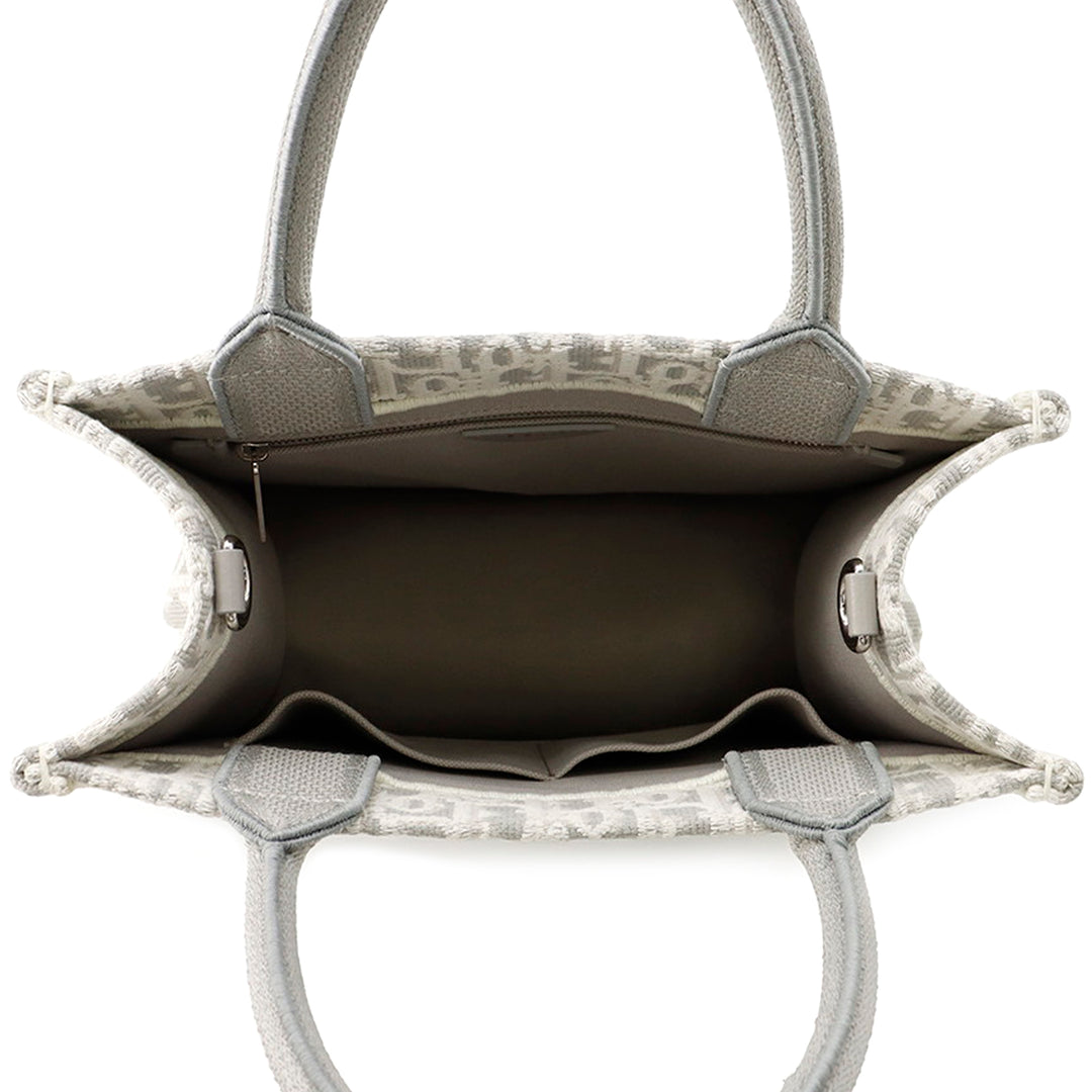 Dior Mini Oblique brodé Toile Lace Book Cabas