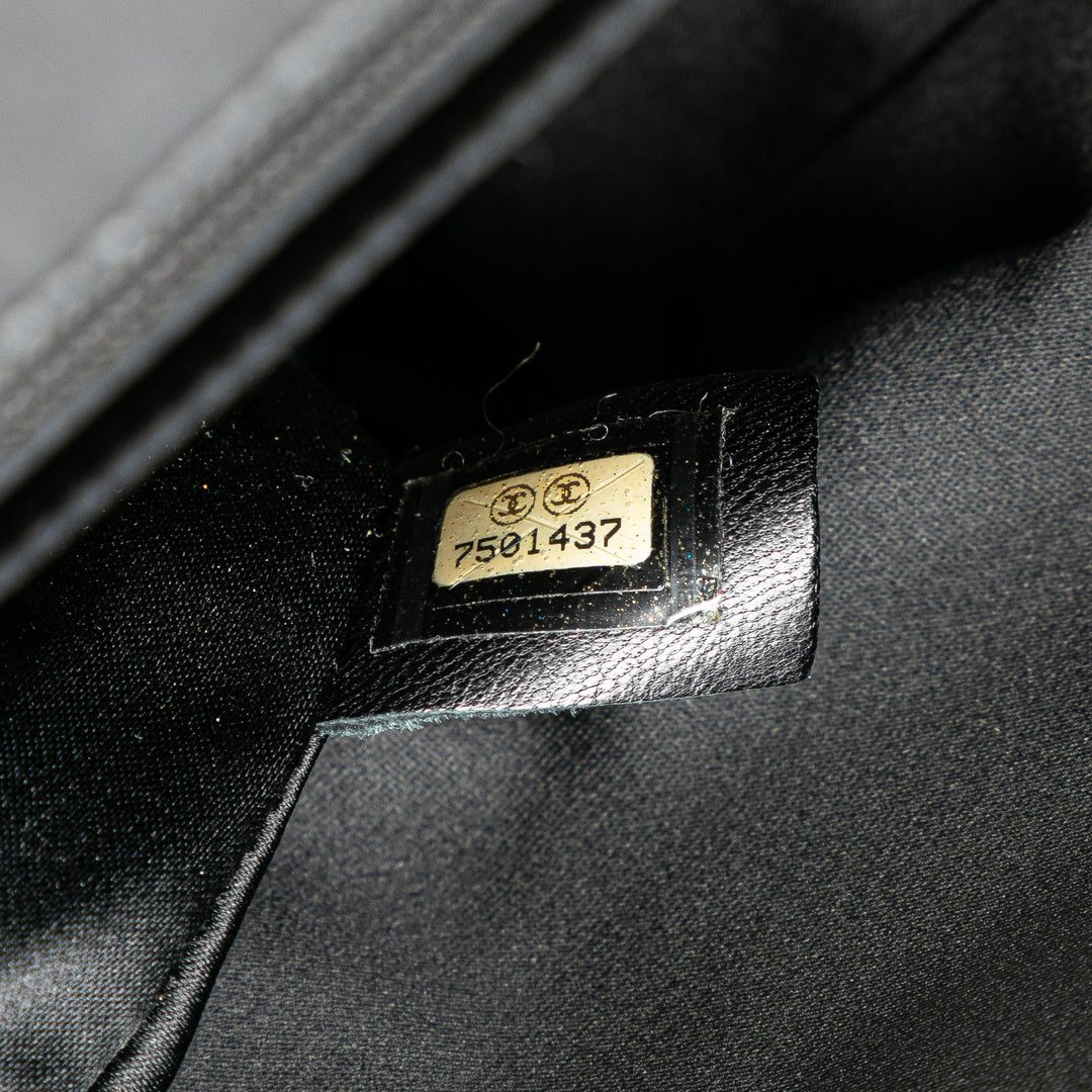 Chanel New Travel Line Medium Nylon Simple rabat Noir
