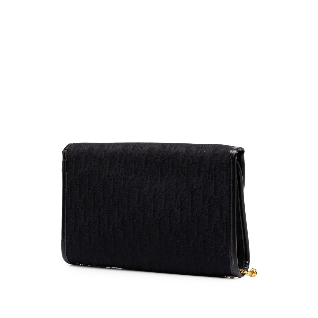 Dior Chaîne Sac Oblique Noir – vue 2 – GABY PARIS