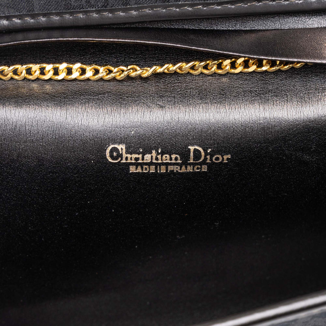 Dior Chaîne Sac Oblique Noir – vue 5 – GABY PARIS