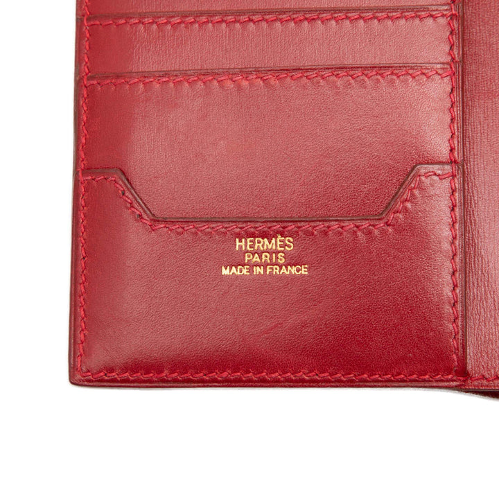 Hermès Box Veau Compact Portefeuille