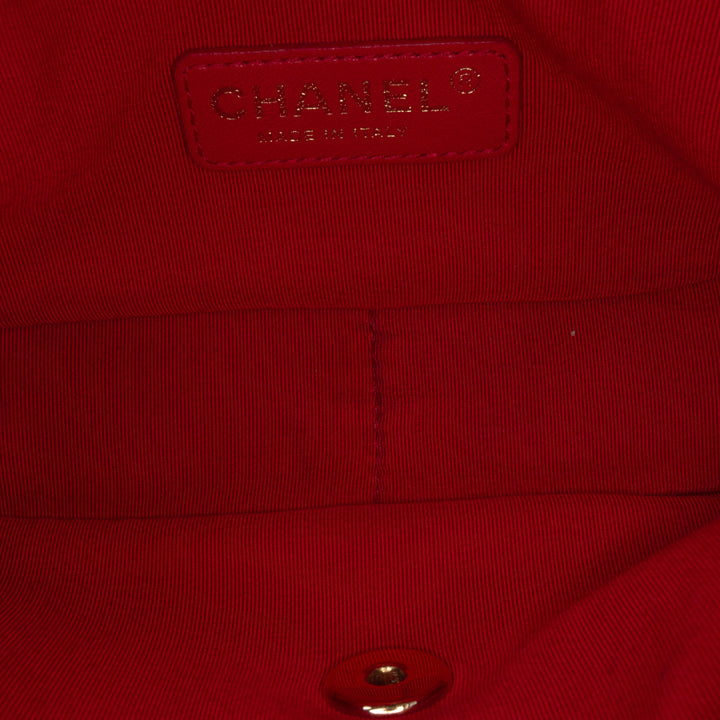 Small Quilted Jersey Coco Sailor Single Flap White - Gaby Paris