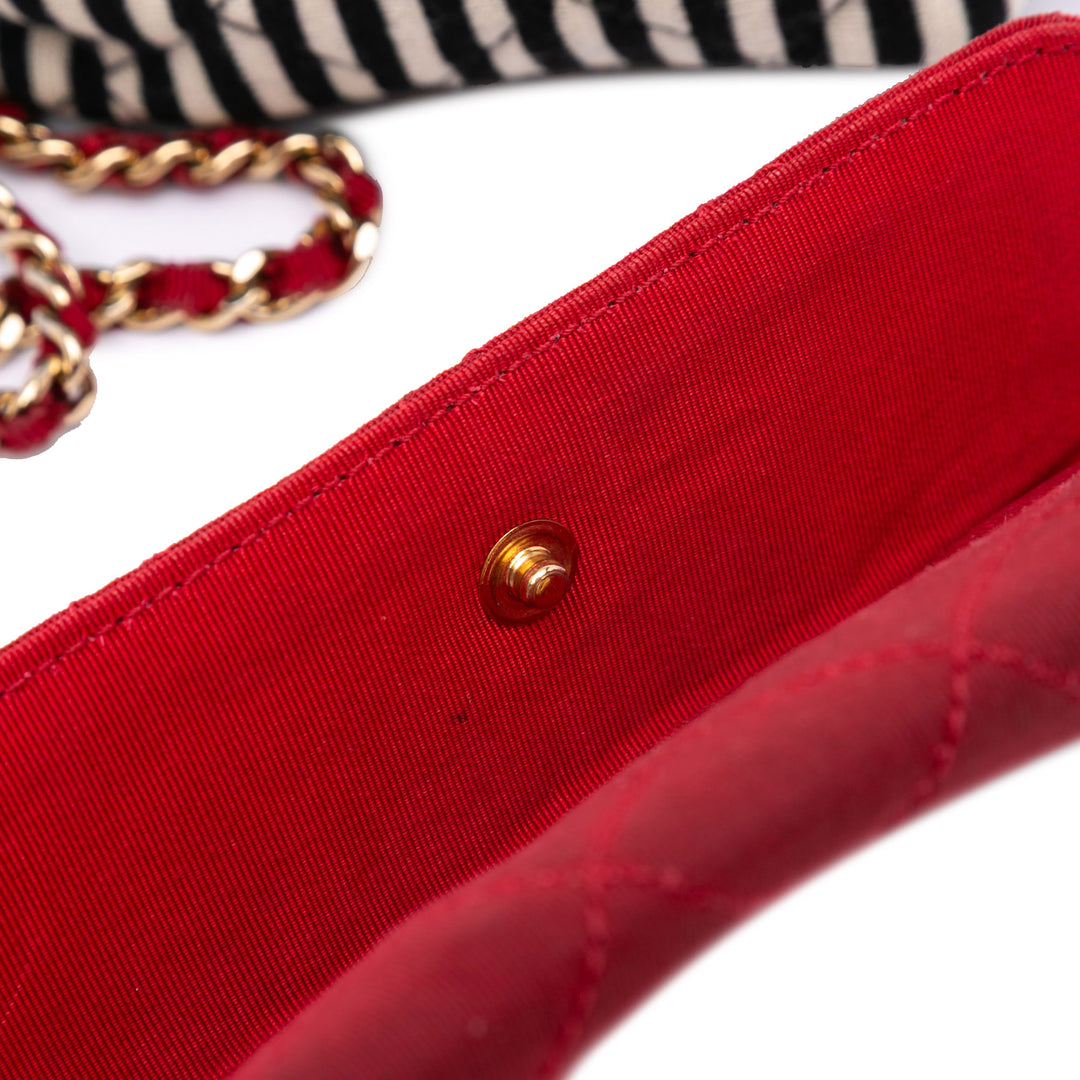 Chanel Small Matelassé Jersey Coco Sailor Simple rabat