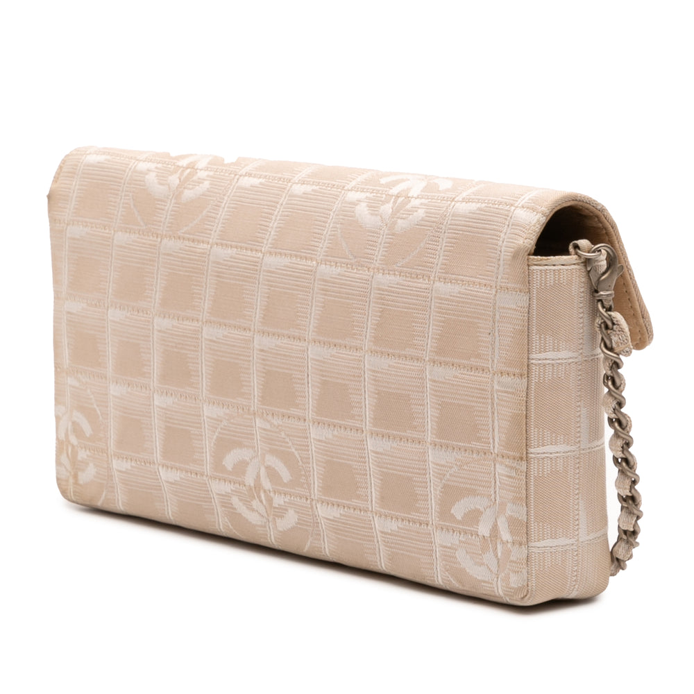 Chanel New Travel Line Nylon East West Flap Marron – GABY PARIS Authentique
