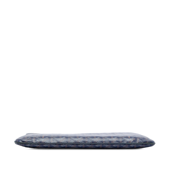 Goyard Pochette Senat Goyardine MM Bleu – vue 3 – GABY PARIS