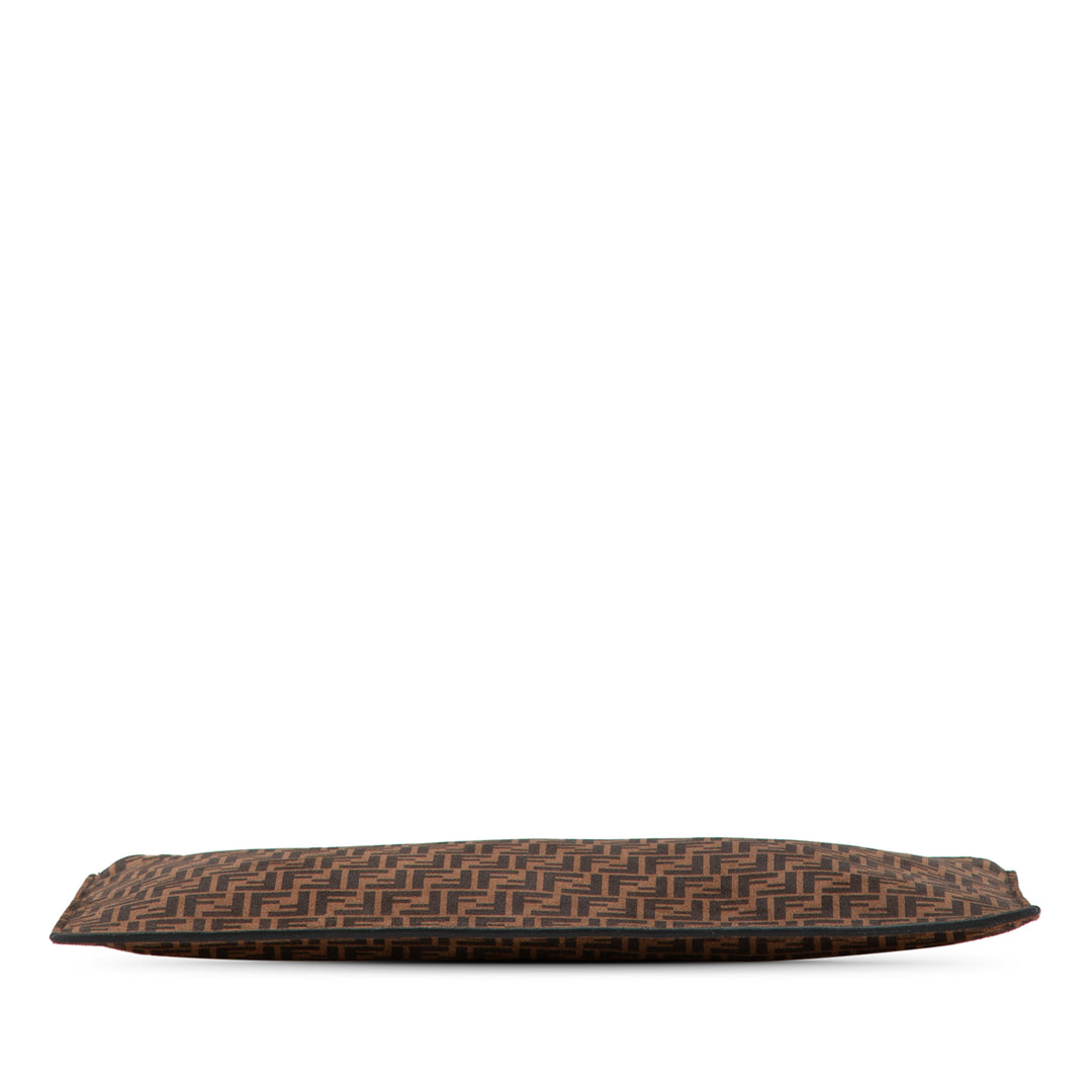 Zucchino Suede Clutch Brown - Gaby Paris