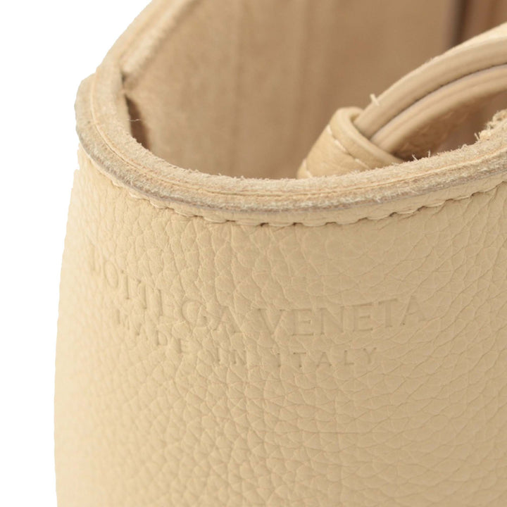Intreccio Arco Cabas Petit Cuir d'agneau Beige